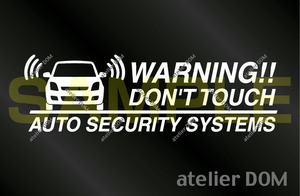  Suzuki Swift ZC71S for security sticker 3 pieces set [ out pasting type ]