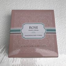 ★新品 未使用 ROSEハンドクリーム HAND CREAM ふんわりハンカチ付き プレゼント用★_画像2