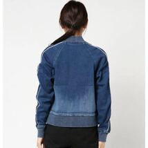 ヤヌーク DENIT デニム LINEジャケット BOMBER 新品 S_画像2