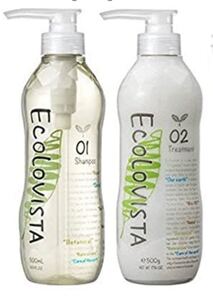 エコロヴィスタ シャンプー &ヘアトリートメント セット 500g