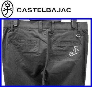 春夏★54(100cm)★\24200〓CASTELBAJACカステルバジャック〓吸水・速乾 SLIM FITピンチェックパンツ99