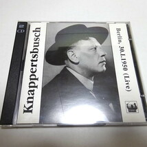 即決 輸入盤/TAHRA/2CD「ベルリン 1950/1/30（Live）」クナッパーツブッシュ_画像1