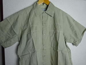 USED美品☆WorkWear☆MADE IN USA S/Sシャツ♪サイズM