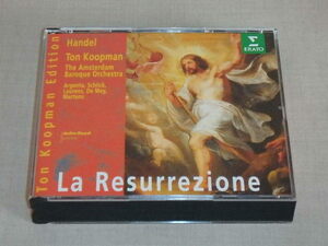 Haendel：LA RESURREZIONE（ヘンデル）　/　TON KOOPMAN　/　2枚組CD　/　ドイツ盤　