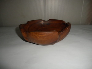 ＠＠　木工　菓子鉢　天然木　茶道具　木　工芸品　アンティーク　コレクション　木製容器　 