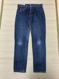 Bobson Bobson Lot510 W31 Denim jeans domestic production Vintage paper patch side break up ZIP UP rare rare records out of production popular standard men's American Casual old clothes 