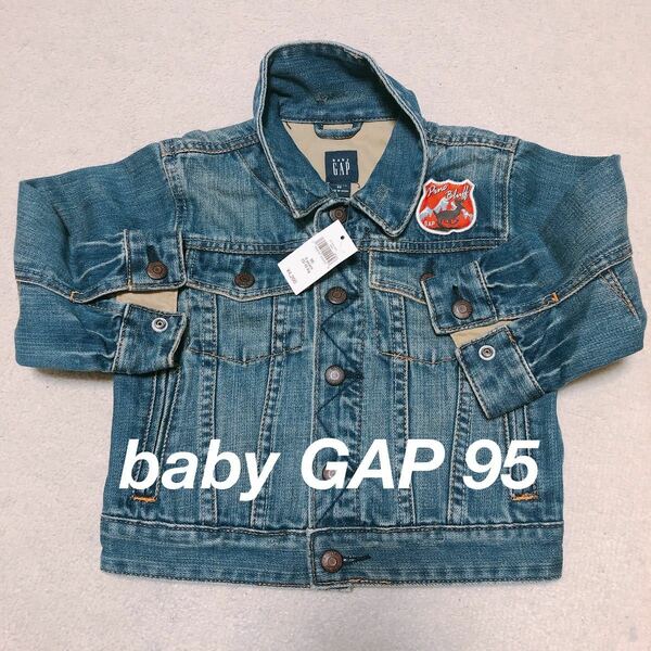 baby GAP 95！デニムジャンパー