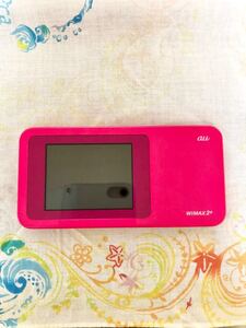 Wi-Fiルーター WiMAX 【au版】Speed Wi-Fi NEXT W01 HWD31MPA Berry
