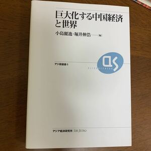 巨大化する中国経済と世界 ■ 小島麗逸・堀井伸浩　編 ■ 4,180円（本体価格 3,800円） ■ A5判 ■ 306pp ■ 2007年