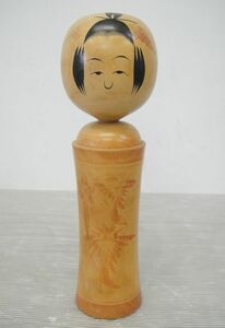 【NH441】伝統工芸 鳴子こけし 桜井昭二 伝統こけし 31ｃｍ 鳴子系 人形玩具 飾り 