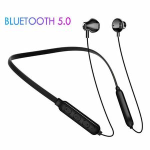最新型 Bluetooth5.0 HiFi 高音質 ワイヤレス イヤホン 重低音 ブルーツゥース マイク付き ハンズフリー通話 防水 ノイズキャンセリング