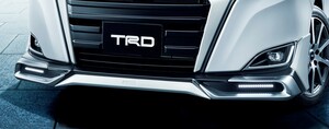 【TRD/ティーアールディー】 フロントスポイラー(LED付) 素地 トヨタ ノア G・X用(HYBRID含む) '17.07~ [MS341-28039-NP]