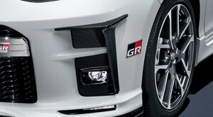 【TRD/ティーアールディー】 GRフロントコーナースポイラー トヨタ アクア GR SPORT 2017.6~ [MS345-52002]