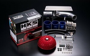 [HKS] air cleaner Racing Suction Φ200-80/Red Nissan Fairlady Z Z33 VQ35DE [70020-AN105]