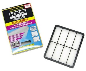 【HKS】 スーパーエアフィルター 純正品番17801-46060 トヨタ クレスタ/チェイサー/マークII JZX100/JZX90/JZX93/JZX91 [70017-AT104]