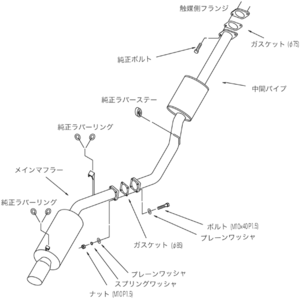 【HKS】 マフラー サイレントハイパワー(silent Hi-Power) TYPE-H トヨタ スープラ E- JZA70/GA70(H)/MA70 [31019-AT004]