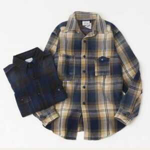 RHC Ron Herman × BIG YANK Check 　Flannel Work Shirt size 15《ロンハーマン × ビッグヤンク》チェック ネル ワークシャツ