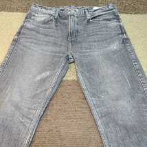 新品 upper hights THE THIN DAMAGE DENIM PANTS size 32《アッパーハイツ》ダメージ カットオフ デニム _画像8