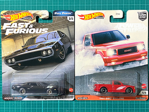 ホットウィール 71 PLYMOUTH GTX｜Premium Power Trip 1991 GMC SYCLONE サイクロン FAST&FURIOUS