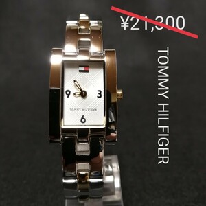 TOMMYHILFIGERトミーヒルフィガー◆極美品●稼働良好★レディース腕時計