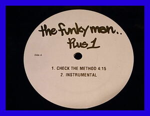 The Funky Men / Check The Method / Do Your Thing/Lord Finesse/Diamond D/5点以上で送料無料、10点以上で10%割引!!!/12'
