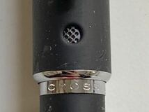 B1C071◆ クロス CROSS ブラック色×シルバー色 3色（赤黒青）＋シャーペン ツイスト式 多機能ボールペン シャーペン _画像9