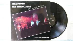 ♪ THE DAMNED　ダムド　LIVE IN NEWCASTLE　ライヴ・イン・ニューキャッスル　Limited Edition of 5000　5000枚限定　vinyl