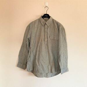 33 3-14 Dickies ディッキーズ*ボタンダウン ネルシャツ トップス メンズ サイズL