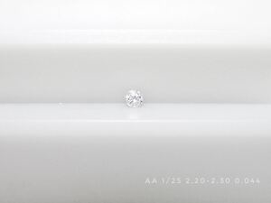 AA 1/25ctメレダイヤ(2.20-2.30mm) 1個0.044ct販売