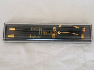 ハロッズ (knightsbridge) ボールペン2本セット　1999年購入、未使用品