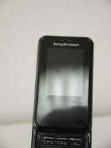 au Sony Ericsson ガラケー 携帯電話 Xmini CDMA W65S ブラック_画像7