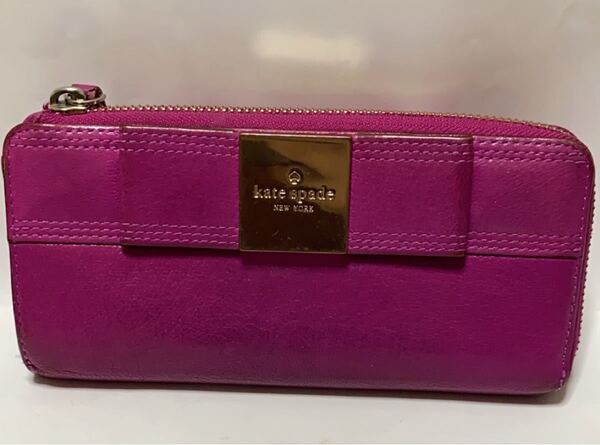 ケイトスペード/長財布/Kate Spade/スペードフラワー/桜色・ピンク【新品・未使用】☆完売品