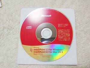 送料無料★Microsoft IntelliPoint 5.5 for Windows/6.0 for Mac OS X　マウスソフトウェア