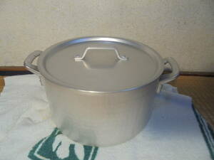  aluminium two-handled pot - aluminium deep saucepan / stew saucepan * Mini stockpot / aluminium both hand deep saucepan /21cm/ superior article 