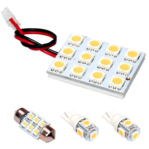 ルームランプ LED 暖色 総発光数84発 B44A B45A B47A B48A ルークス [R2.03-] 4点セット