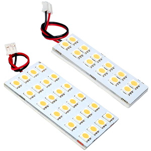 ルームランプ LED 暖色 総発光数108発 ML21S ルークス [H21.12-H25.3] 2点セット