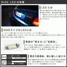 BMW 6シリーズ(E63/E64) EH LED ナンバー灯 ライセンス灯 SMD 6連 2個 キャンセラー内蔵 ホワイト_画像4