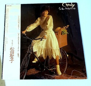 ★美盤★帯付LP 松田聖子★CANDY★