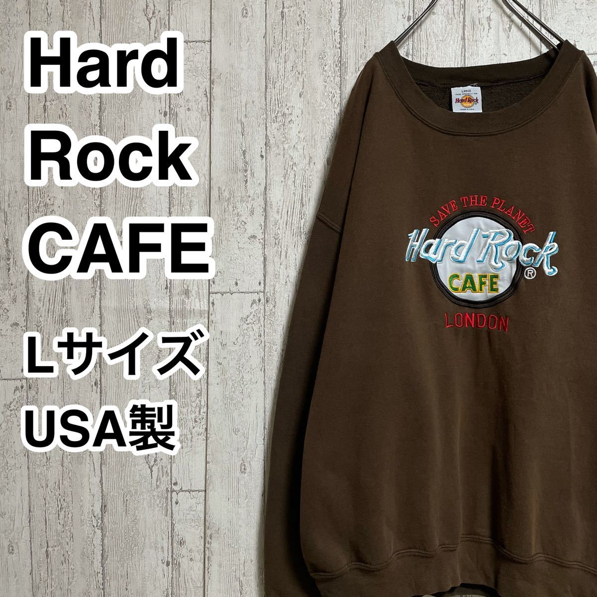 XL / USA製 ハードロックカフェ HARD ROCK CAFE シカゴ 銀刺繍