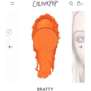 Bratty Colourpop カラーポップ シングルアイシャドウ