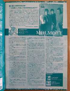 超貴重！◆MOLMOTT◆非売品冊子◆PAUSE120 2003◆「SUMMER RIOT」ロングインタビュー◆新品美品