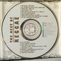 「The Best Of Reggae」＊ボブ・マーリィ、ジミー・クリフ、シャバ・ランクス、J.C.ロッジなどを収録したレゲエコンピレーションCD_画像4