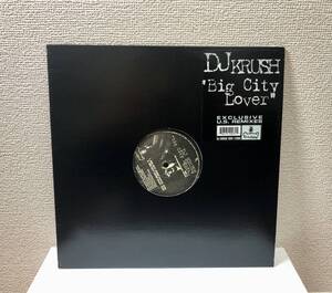 DJ KRUSH レコード2枚セット Big City Lover & MEISO DJクラッシュ 12インチ 中古 状態良好 送料無料