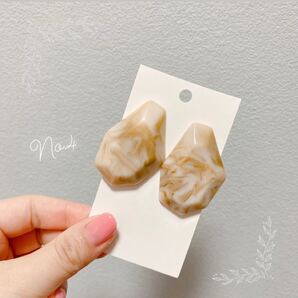 ハンドメイドピアス no.4