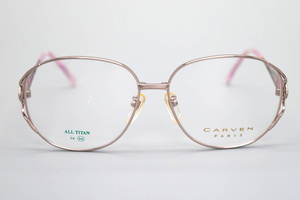 【未使用・新品】CARVEN PARIS MODEL C-8203 Titan-P チタン COLOR PK(七宝ステンド) C-3 56□15 135 