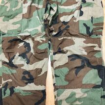 米軍実物/80's/WOODLAND/COMBAT/MEDIUM-LONG ロングパンツ ミリタリーパンツ ボトムス コンバットパンツ 迷彩 カモフラ 米軍服 ARMY b-8_画像3