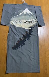  for man kimono Mt Fuji * before the bidding explanation . reading please.