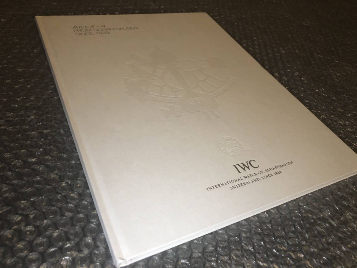 IWC Portugieser [Photobook] Not for sale★Officially published book★Watch chronograph tourbillon★Extra large hardcover book★Hard to obtain book★Free shipping, A line, IWC, others