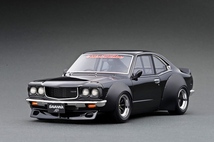 イグニッションモデル 1/18 マツダ サバンナ GT RX3 (S124A) レーシング・ブラック・RSワタナベ/世界限定100台_画像8