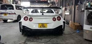 08- R35 GTR RR-STYLE リアスポイラー FRP